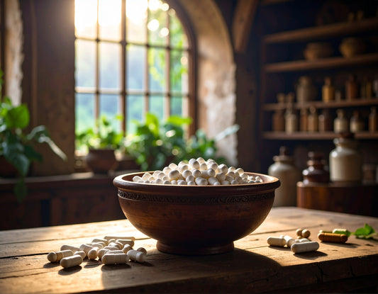 CAPSULES BLUE LOTUS FLOWER ( Nymphaea Caerulea )