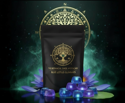 GUMMIES BLUE LOTUS FLOWER ( Nymphaea Caerulea ) ALMOST SOLD OUT 100 LEFT