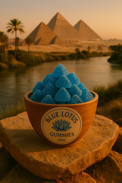GUMMIES BLUE LOTUS FLOWER ( Nymphaea Caerulea ) ALMOST SOLD OUT 100 LEFT