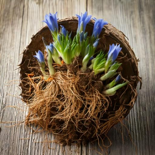 Gentian Root Cut