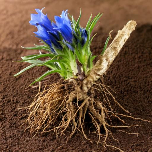 Gentian Root Cut