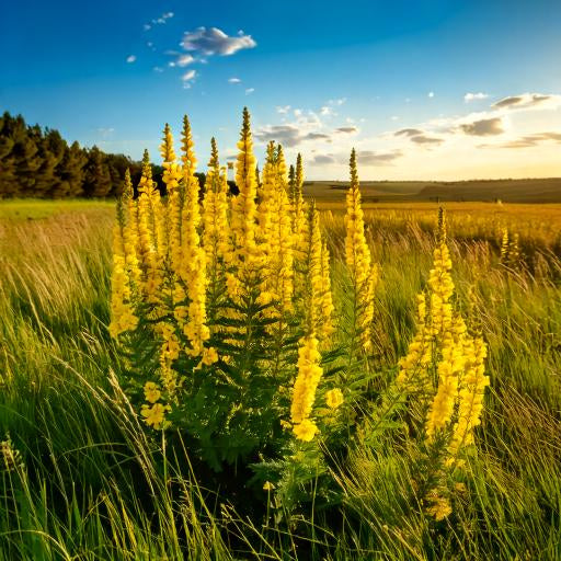 Mullein Leaf (  Verbascum thapsus )  Cut